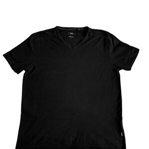 Hugo Boss Black Short Sleeve V-Neck Tee Medium